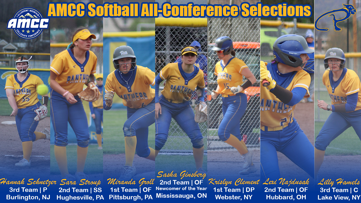 Seven Panthers Earn All-AMCC Honors, Ginsberg Named Newcomer of the Year